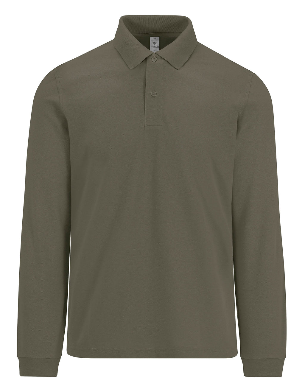 Langarm Piqué-Poloshirt aus Baumwolle – bedruckt oder bestickt