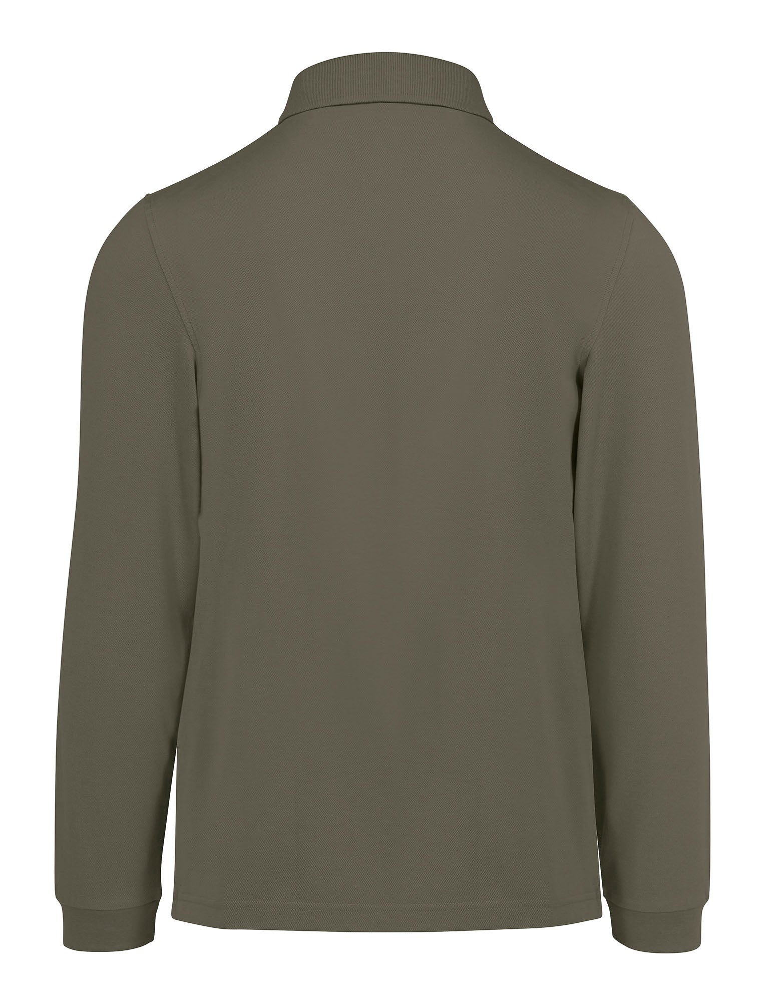 Langarm Piqué-Poloshirt aus Baumwolle – bedruckt oder bestickt