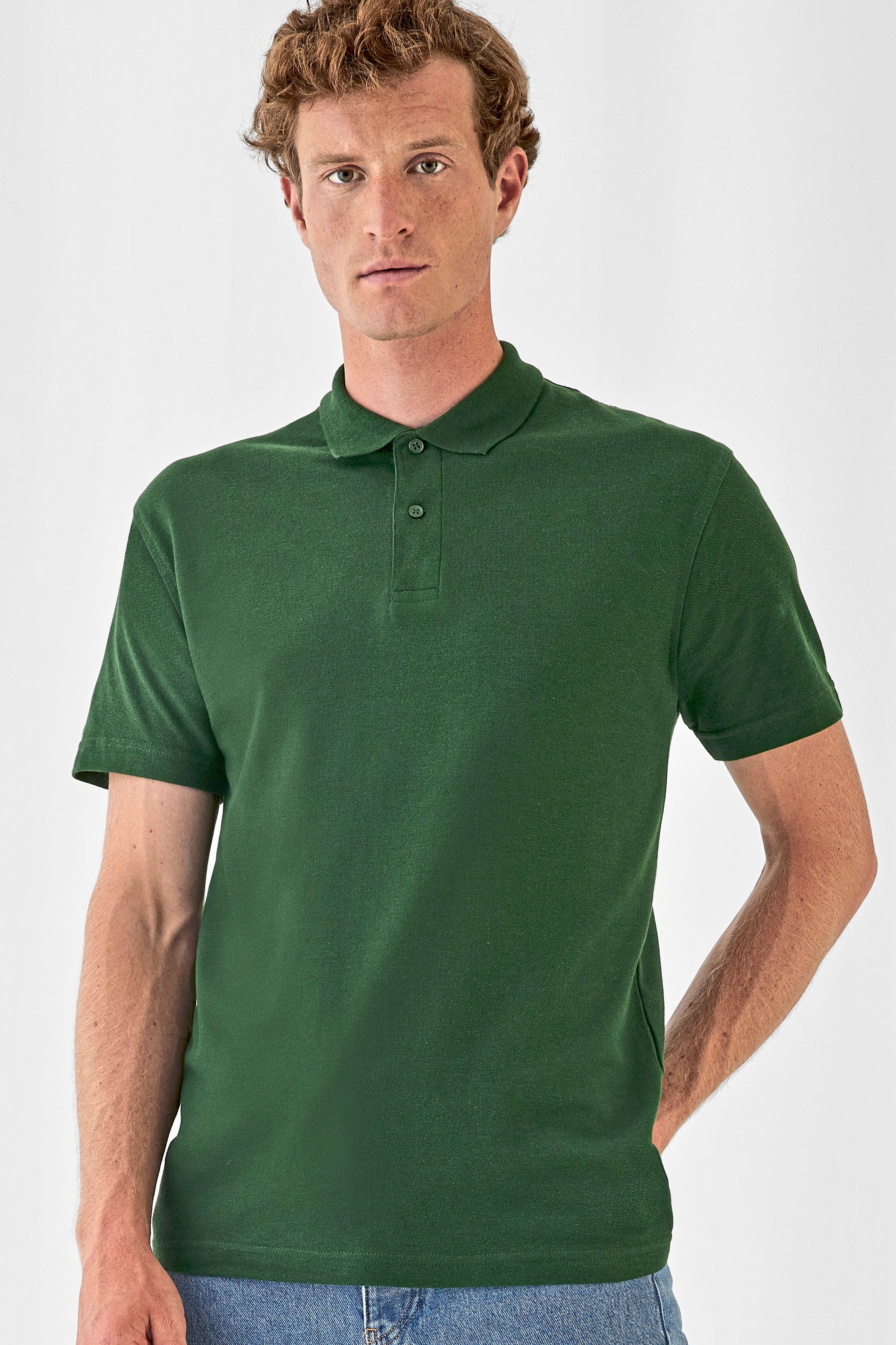 Kurzarm Poloshirt BCPUI10 Bedruckt oder Bestickt - CrewDress