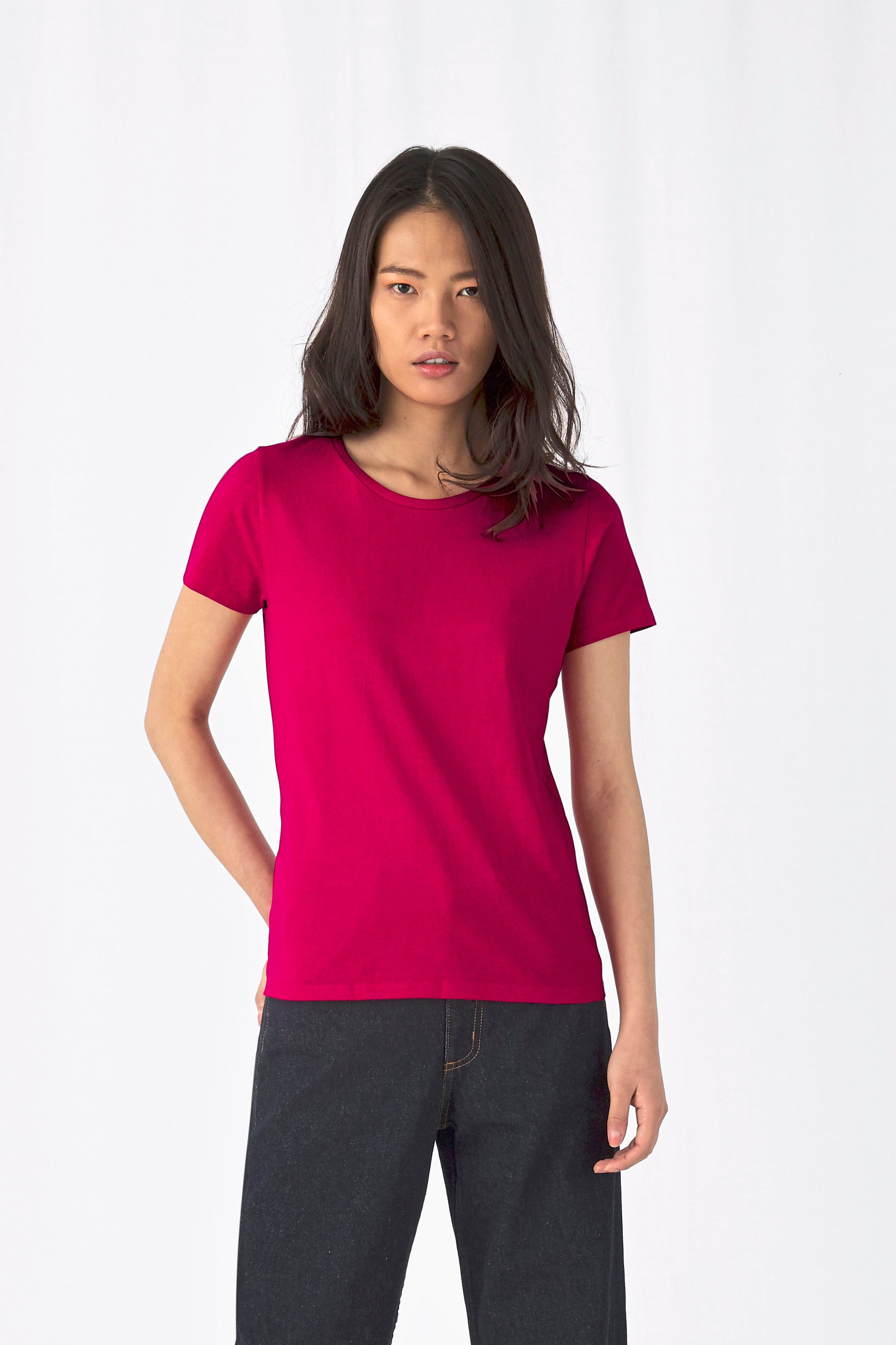 B&C BE INSPIRED Damen T-Shirt – bedruckt oder bestickt
