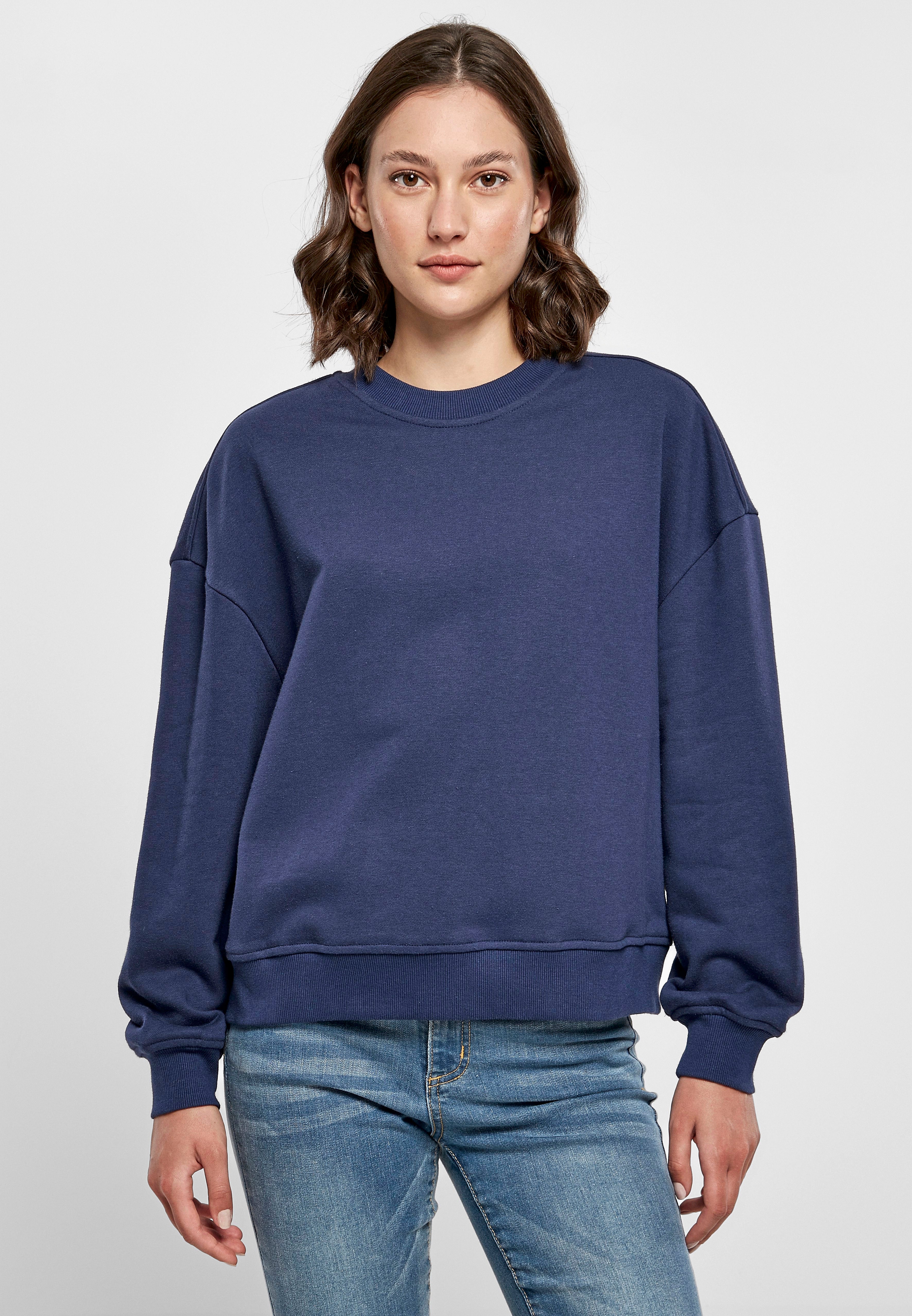 Damen Oversized Crewneck Sweatshirt 300gsm BYB