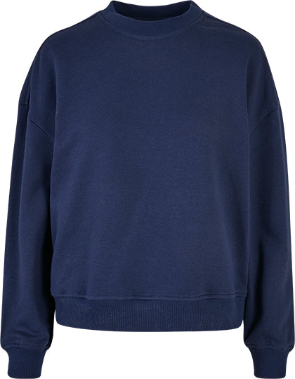 Damen Oversized Crewneck Sweatshirt 300gsm BYB
