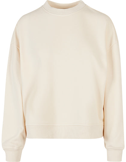 Damen Oversized Crewneck Sweatshirt 300gsm BYB