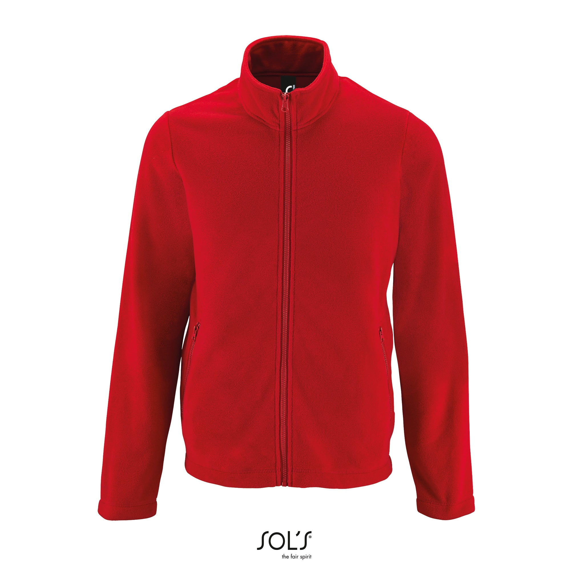 Men’s Plain Fleece Jacket Norman SOL’S – bedruckt oder bestickt