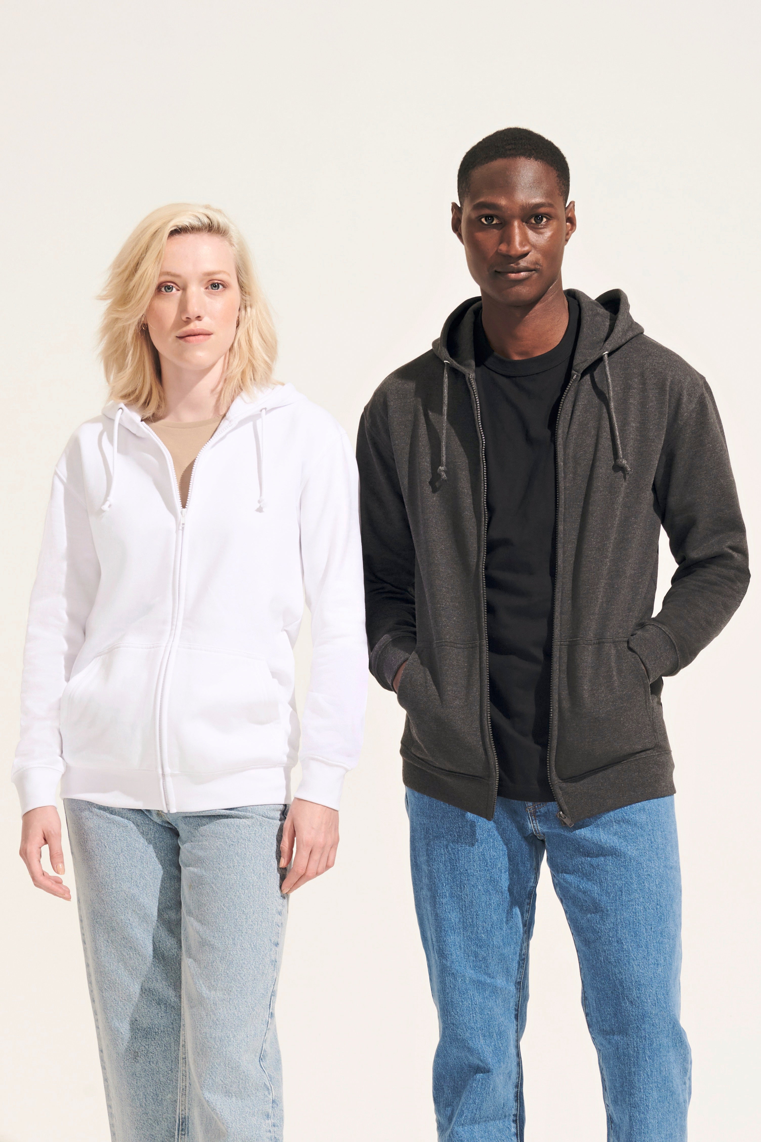 Sol`s Unisex Full-Zip Hoodie Carter Bedruckt oder Bestickt