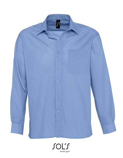 Sol’s Hemd Baltimore Long Sleeve– bedruckt oder bestickt