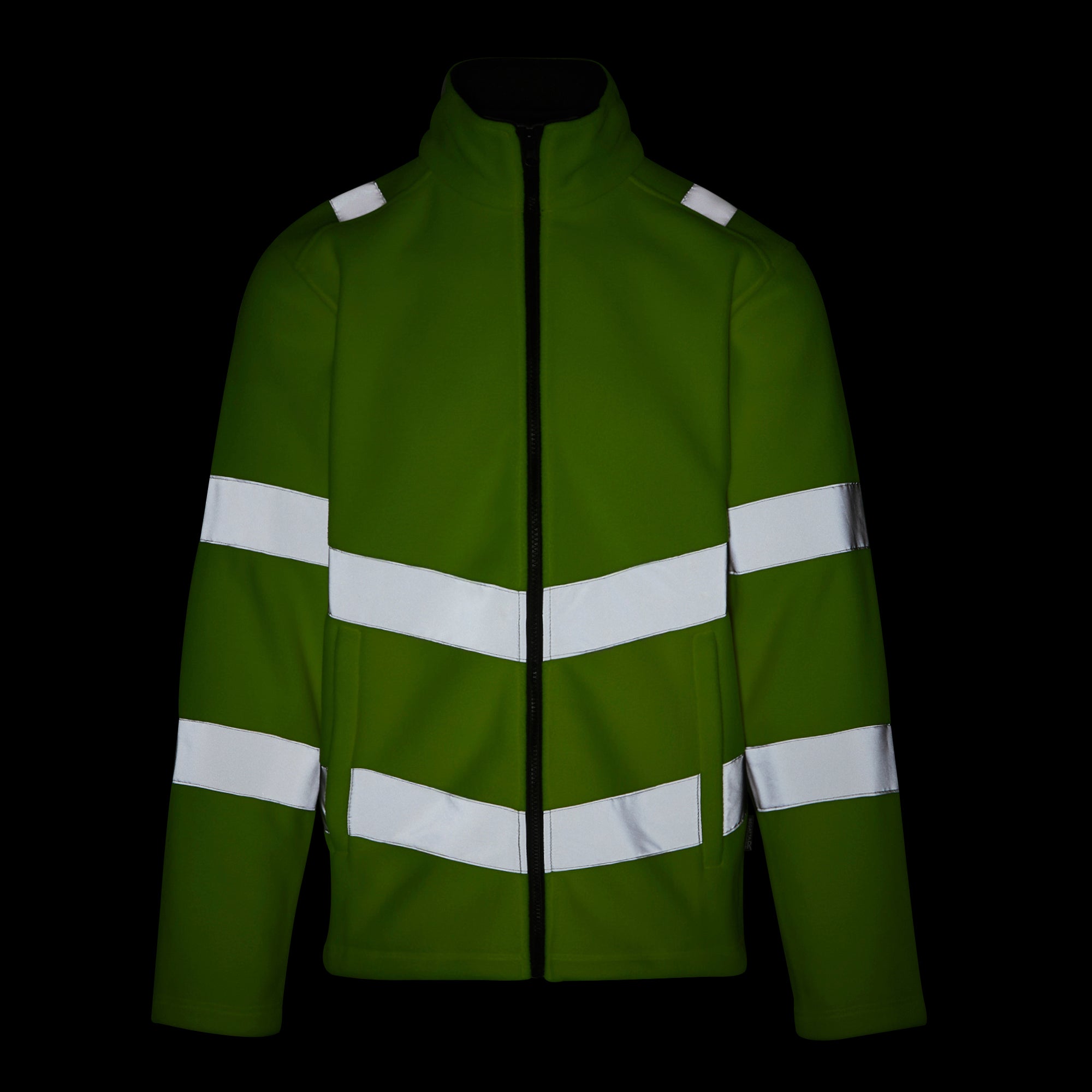 Pro Contract Hi-Vis Thor Fleece Jacke – bedruckt oder bestickt