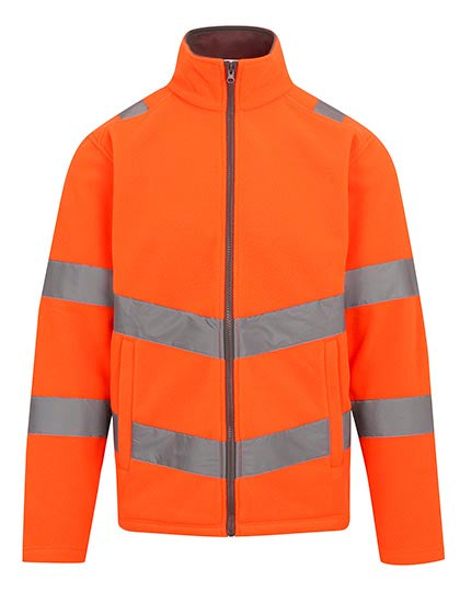 Pro Contract Hi-Vis Thor Fleece Jacke – bedruckt oder bestickt
