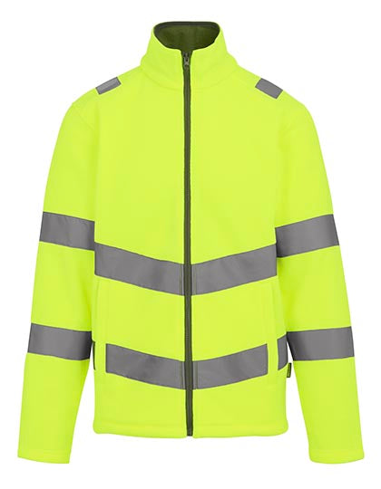 Pro Contract Hi-Vis Thor Fleece Jacke – bedruckt oder bestickt