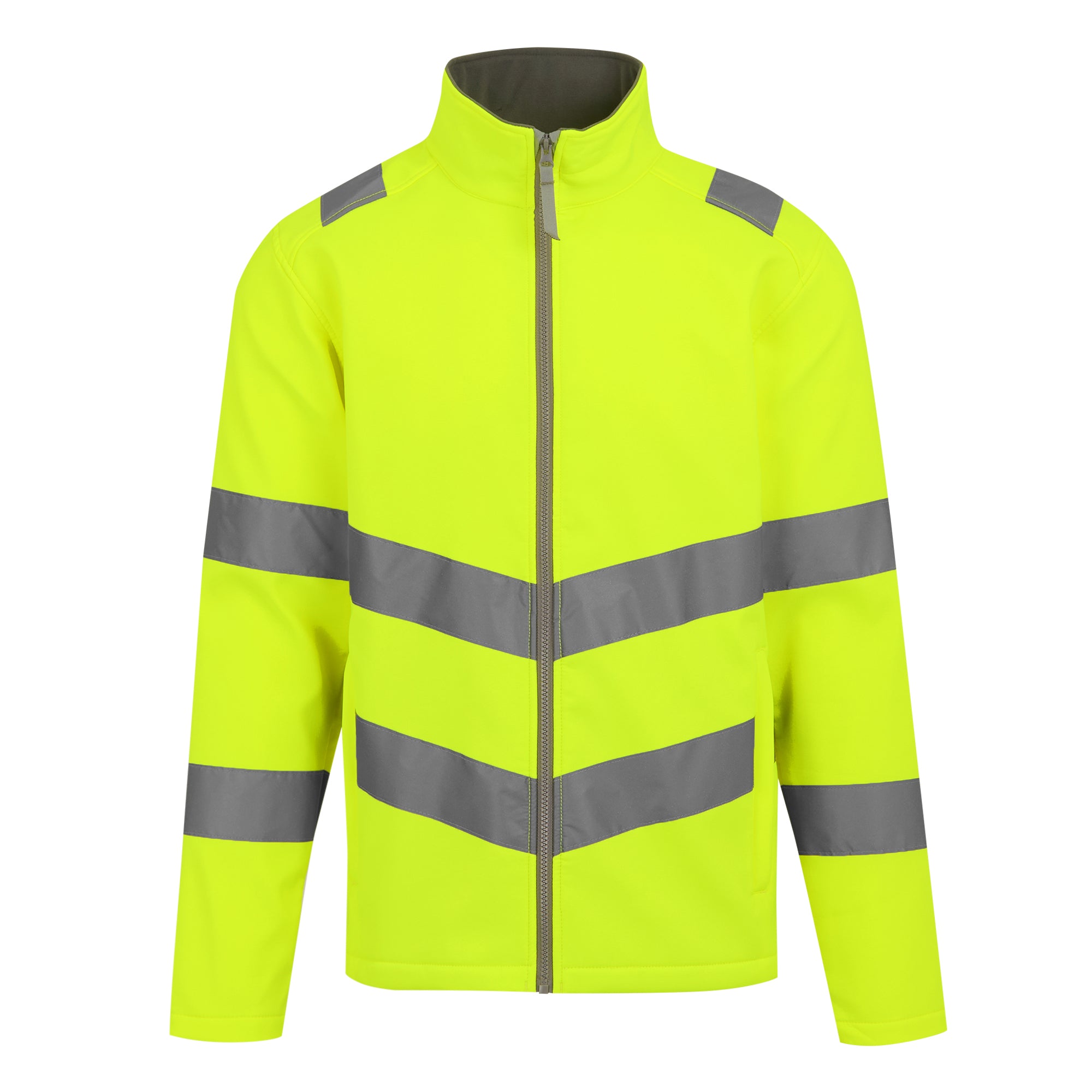 Pro Contract Hi-Vis Ablaze 2L Softshell Jacke – bedruckt oder bestickt
