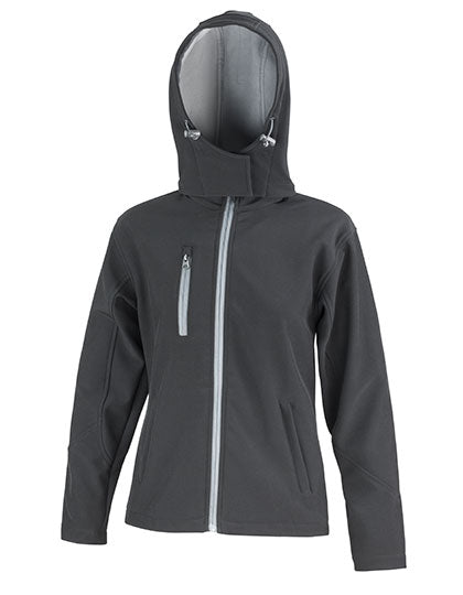 PREMIUM KAPUZEN-SOFTSHELL-JACKE  TX PERFORMANCE RT230 Damen