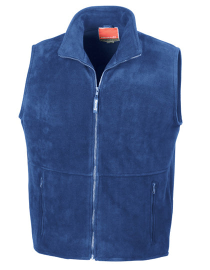 Polartherm™ Bodywarmer RESULT – Fleeceweste, bedruckt oder bestickt