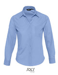 Sol’s Executive Langarm-Bluse – bedruckt oder bestickt