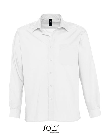 Sol’s Hemd Baltimore Long Sleeve– bedruckt oder bestickt