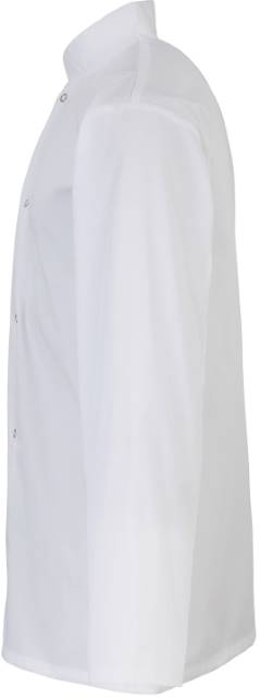 Premier Workwear Chef’s Long Sleeve Stud Jacket – bedruckt oder bestickt