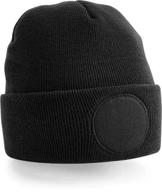 Beechfield Circular Patch Beanie – bedruckt oder bestickt