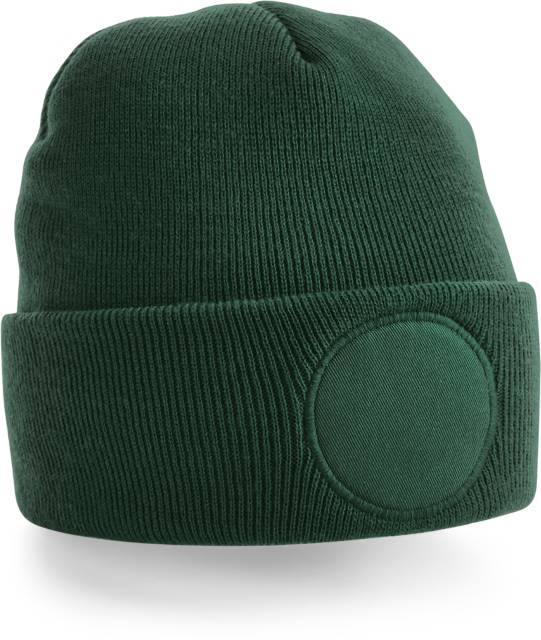 Beechfield Circular Patch Beanie – bedruckt oder bestickt