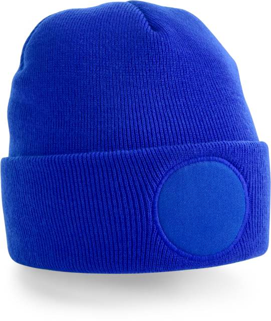 Beechfield Circular Patch Beanie – bedruckt oder bestickt
