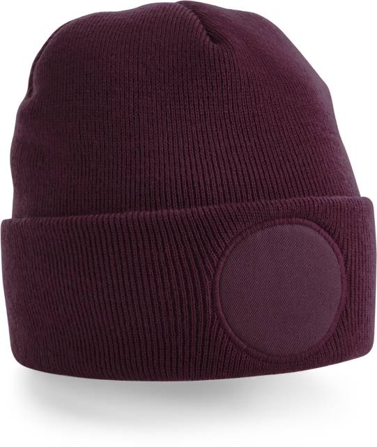 Beechfield Circular Patch Beanie – bedruckt oder bestickt