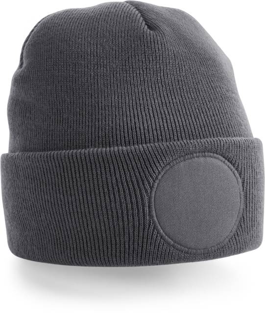 Beechfield Circular Patch Beanie – bedruckt oder bestickt