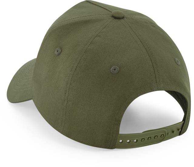 Beechfield 5-Panel Cap mit austauschbarem Patch – bedruckt oder bestickt